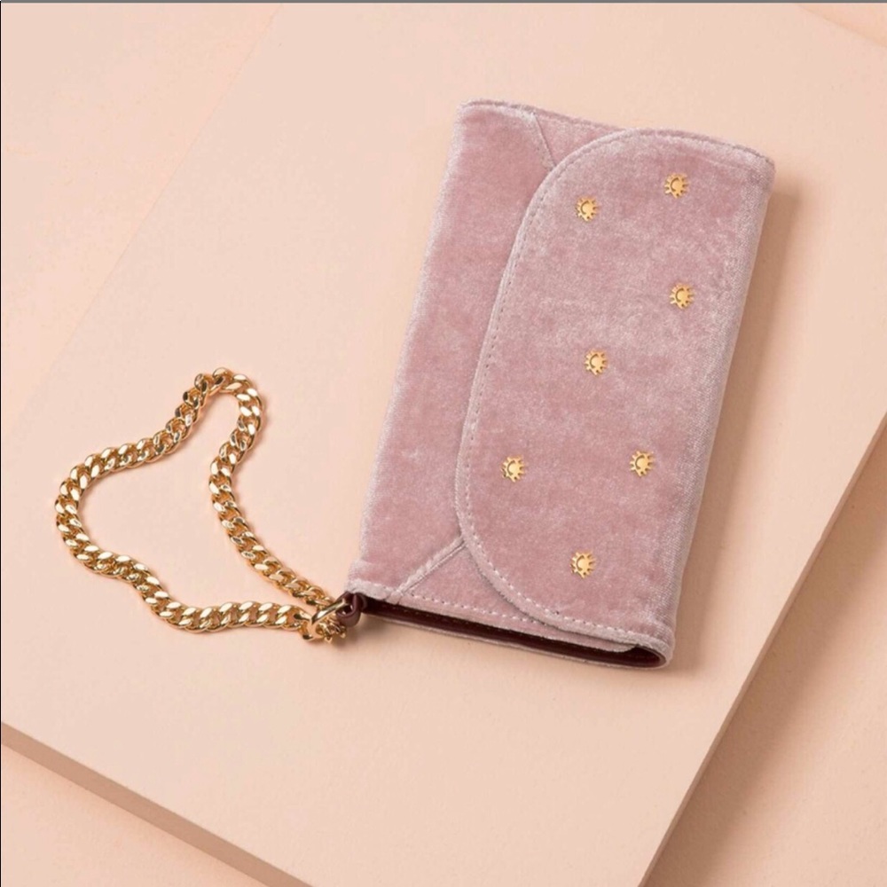 Embellished Velvet iPhone X Wristlet by Sonic - Picture 4 of 6
